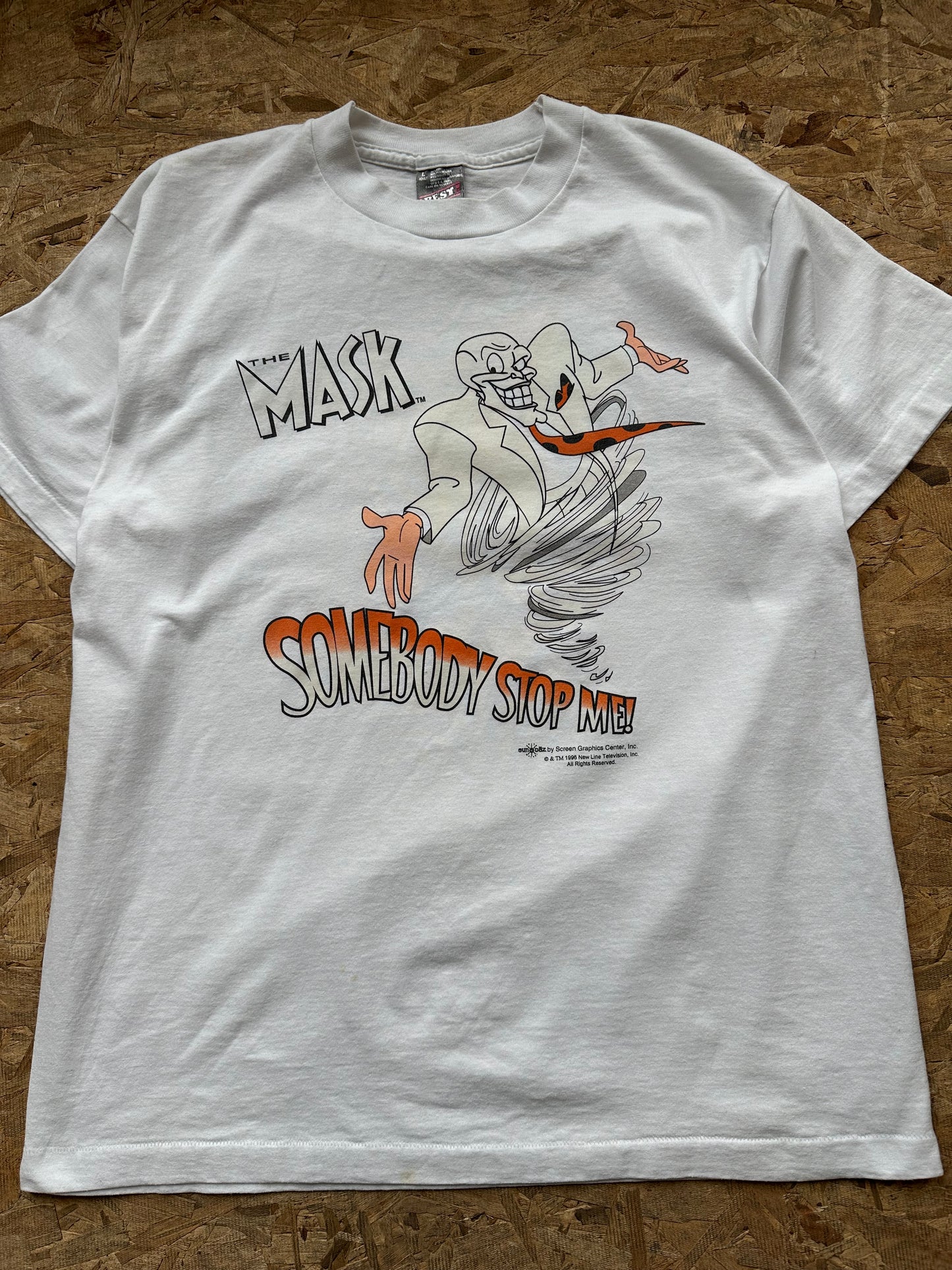 The Mask Somebody Stop Me T Sz L