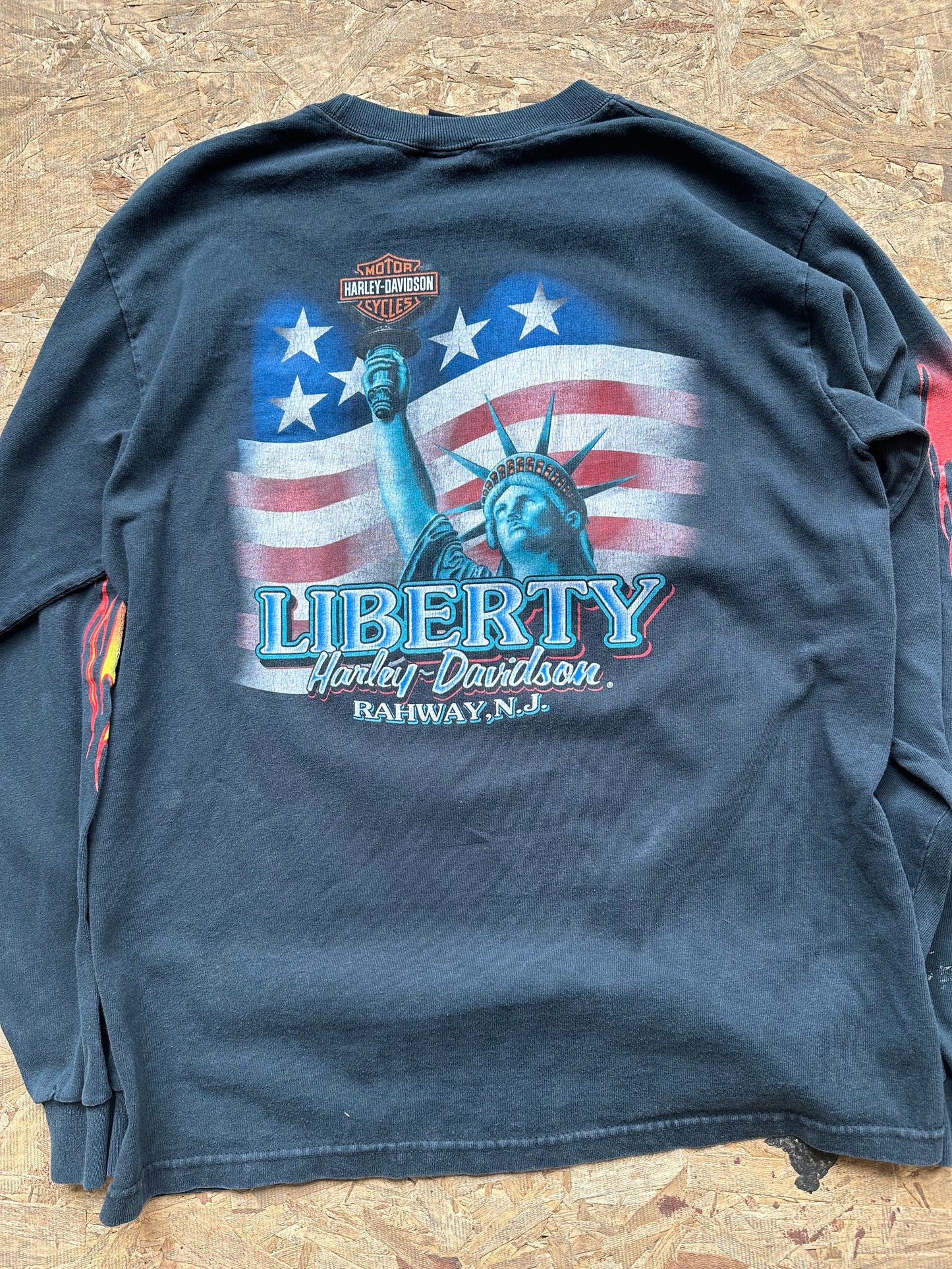 Harley Flame New York T Sz M