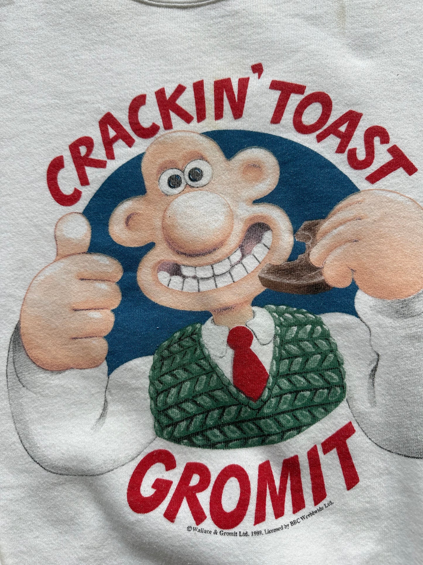 Wallace And Gromit Crewneck Sz XL