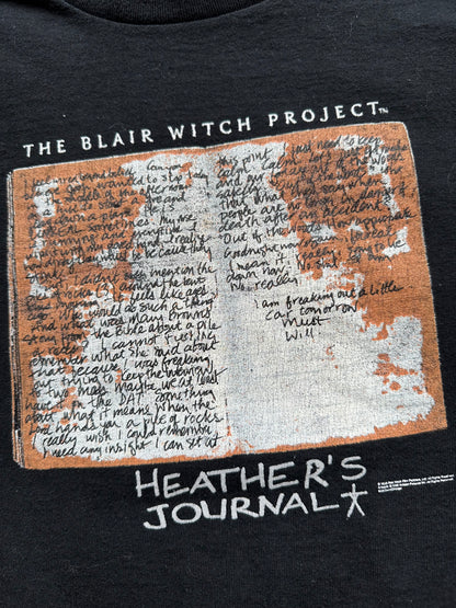 Blair Witch Project Heathers Journal T Sz L