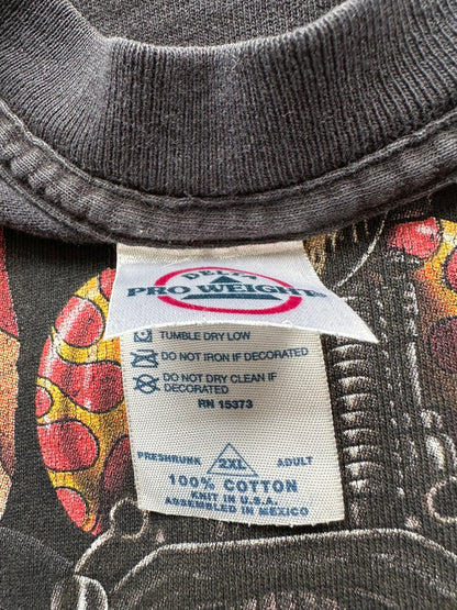 Bike Girl Fell Off T Sz 2XL