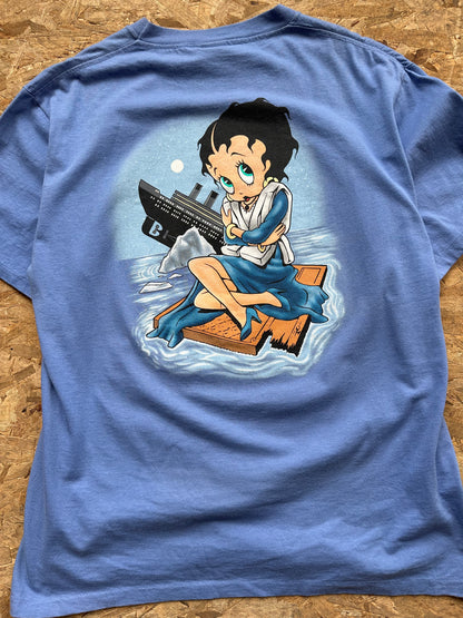 Betty Boop Popeye Titanic T Sz XL