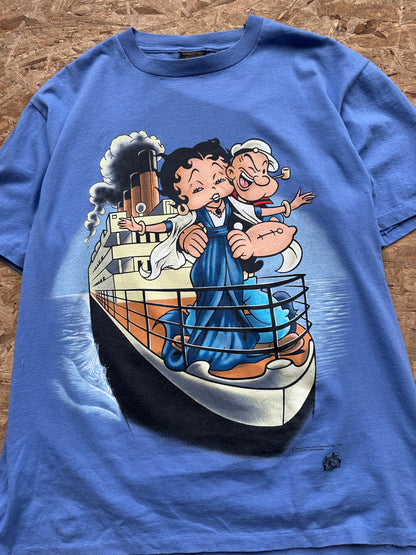 Betty Boop Popeye Titanic T Sz XL