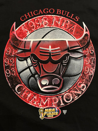 Vintage 1998 Chicago Bulls Championship Starter T Shirt Sz XL