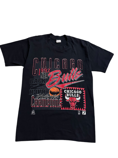 Vintage 1992 Chicago Bulls Championship Logo 7 T Shirt Sz L