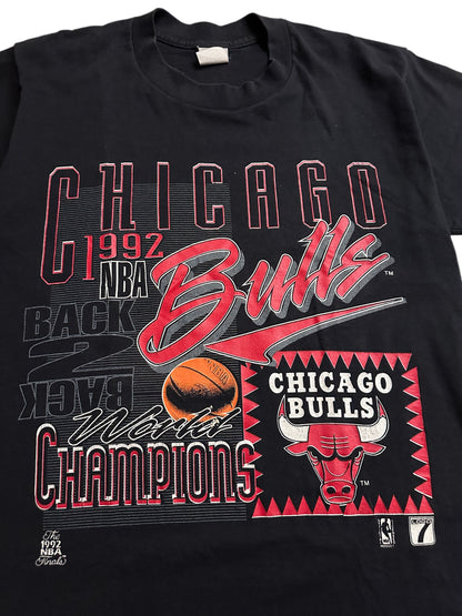 Vintage 1992 Chicago Bulls Championship Logo 7 T Shirt Sz L